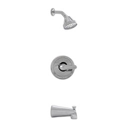 1 Handle 1 Spray Tub and Shower Faucet with Pressure Balance Valve