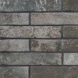 Brickstone Charcoal 2x10 Brick Tile swatch