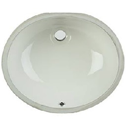 Vanity Bisque Oval Porcelain Kitchen Sinks